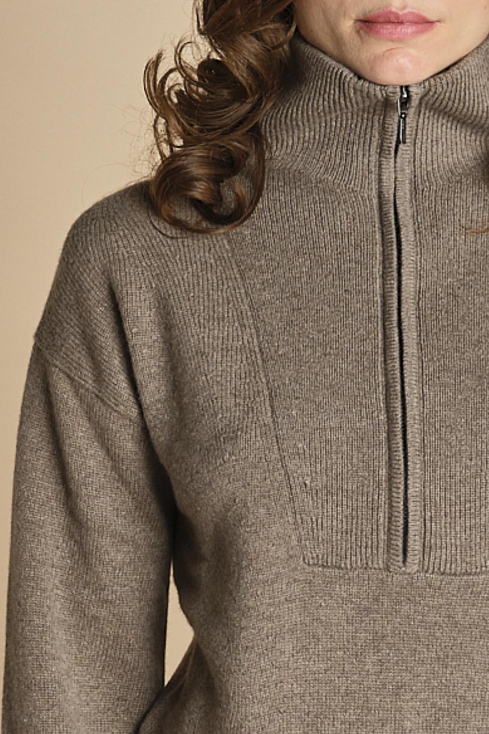 maglia mezza zip MIL14 25831 CUMINO milaura 