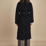 CELIA cappotto vestaglia double IO111046 NAVY ivy oak 
