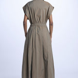 2125 chemisier di cotone 2125 NOISETTE dusan 