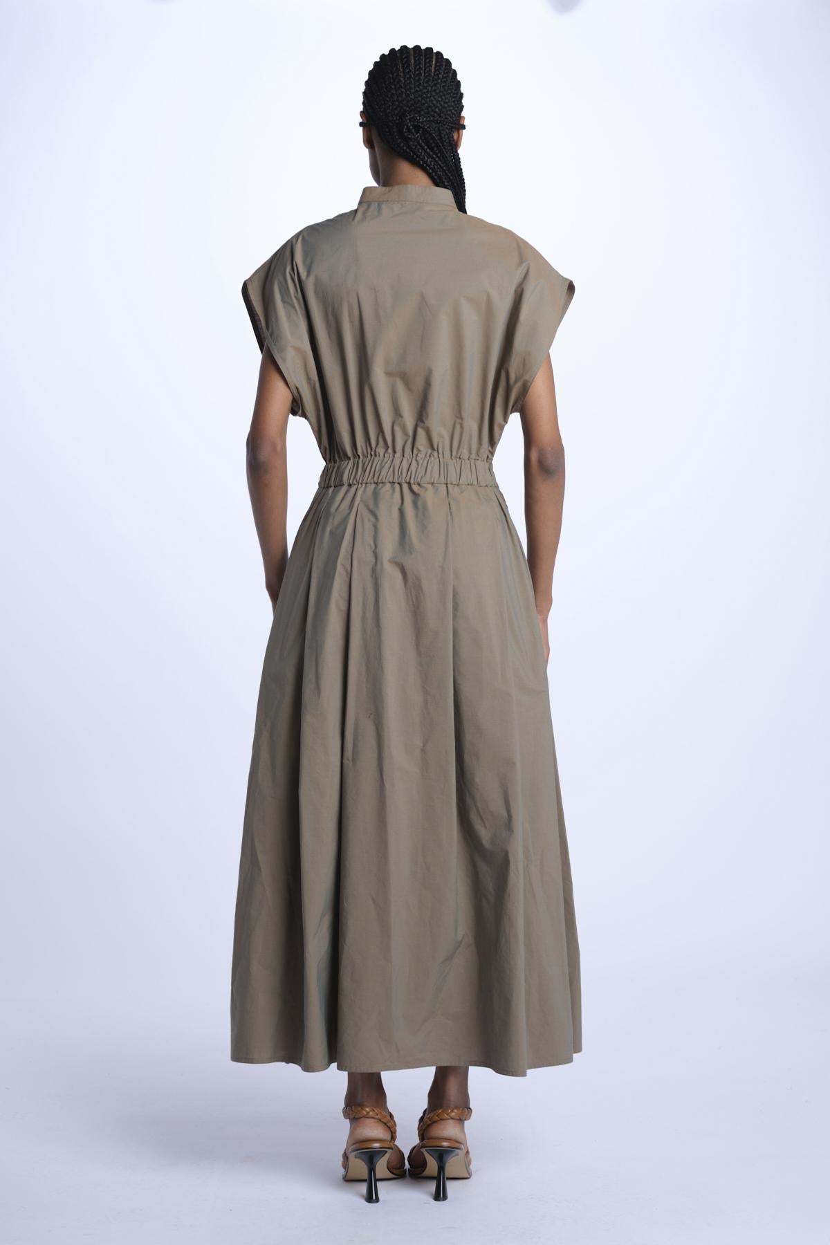 2125 chemisier di cotone 2125 NOISETTE dusan 