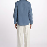 GEMMA camicia con rouches M27D0GEMMAT0278 U562 massimo alba 