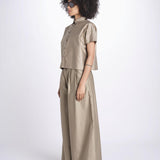 camicia in cotone con maniche corte U2172 CHINO dusan 