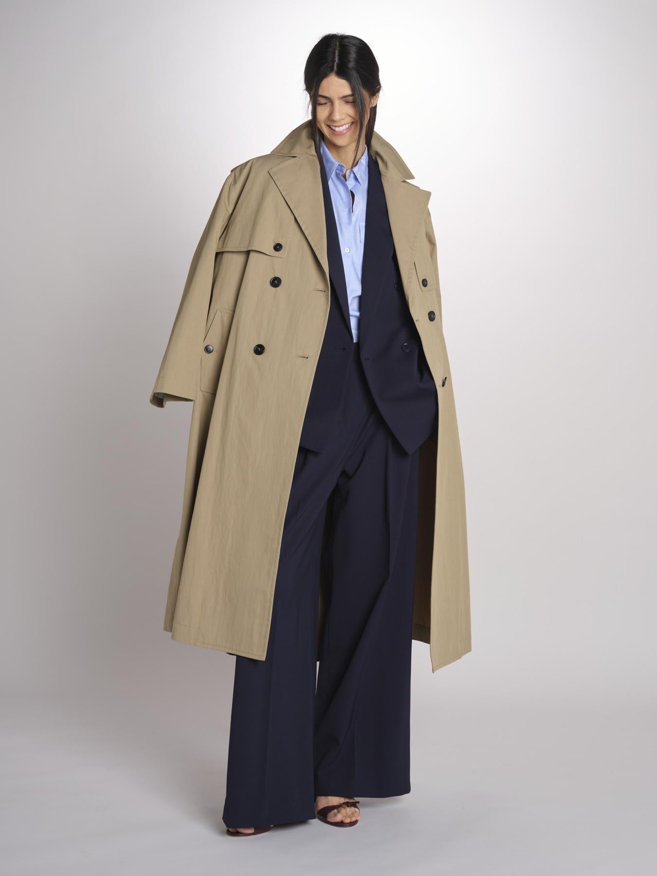 Blazer doppiopetto strutturato dalla linea allungata VELOCE 2615041081600 001 BLU weekend maxmara 
