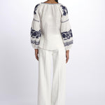 benaras soleil BE24877AWHITE NAVY