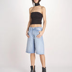 top bustier con collo VIVIAN NERO undress code 