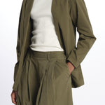Blazer 1 bottone fluido 5264 21618 750 pomandère 