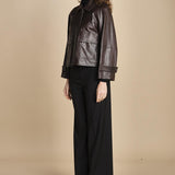 giaccone pelle BERBICE 2525446021600 001 weekend maxmara 