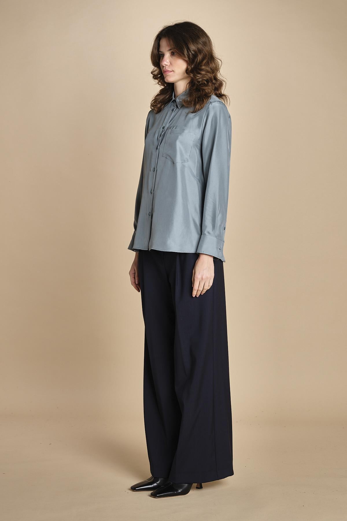 camicia uomo in seta PAMIR 2525116012600 021 weekend maxmara 