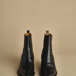 stivaletto texano. B10190ETRU-DC 01 NERO buttero 