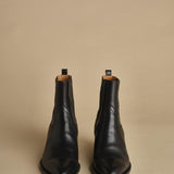 stivaletto texano. B10190ETRU-DC 01 NERO buttero 
