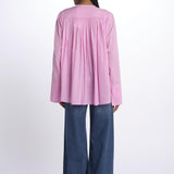 Camicia CIG m/l voile over CIG FLUOPINK laurence bras 
