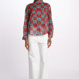 Camicia FLEUR SX7522 4F16 terre rouge 