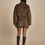 peacoat corto BERAM 1HVA25-V03738 MILITARE vanessa bruno 