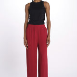 Pantalone con elastico 40805-412 LAMPONE federica tosi 