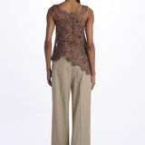 Gilet ILENIA fiore uncinetto ILENIA7710980867 48 quelledue 