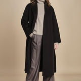 cappotto vestaglia double CELIA IO111046 BR291 ivy oak 