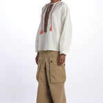 CINTHYA camicia con ricami WCINTHYA CM009 fortela 