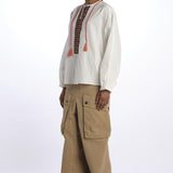 CINTHYA camicia con ricami WCINTHYA CM009 fortela 