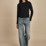 girocollo slim by milaura. d2501005 872 NERO milaura 