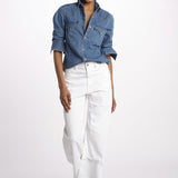 Denim CLARA combo largo lungo CLARA WHITE true avenue 