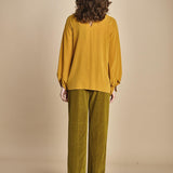 camicia collo alto con rouches GUIDO 2525116036600 012 weekend maxmara 