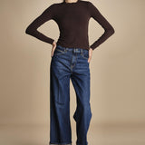 denim con risvolto THE CUFFED WIDE 2021210 SPENDER SPCR frame 