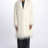 Cappotto OS FRINGE frange 80199FRG IVORY phillip lim 