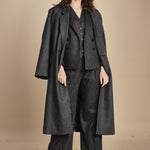 blazer gessato 15V516CO191 P092 GREY ines de la fressange 