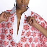 Mini abito LUPITA camicia ricamo fiori R25008 EYELETRED sundress 
