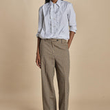 Camicia GEMMA rouches righe P28D0GEMMA-T4706 R658 massimo alba 