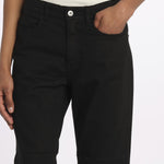 Denim LINDY combo stretto cropped LINDY BLACK true avenue 