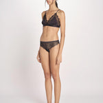 coulotte in satin e pizzo GLORIA L2541215 BLACK 900 love stories 