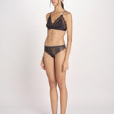 coulotte in satin e pizzo GLORIA L2541215 BLACK 900 love stories 