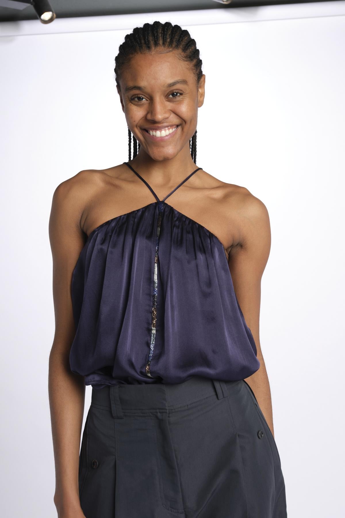 MED 2 TOP BE24547 NAVY milaura 