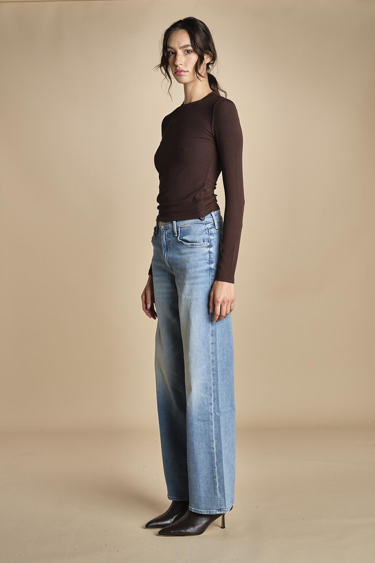 denim loose diritto THE SPINNER ZIP SNEAK 10798 1351_A mother 