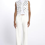Gilet NEW GITA con specchietti NEW GITA WHITE laurence bras 
