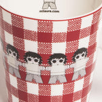 <BR/> MUG QUADRETTI GIROTONDO milaura 