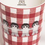 <BR/> MUG QUADRETTI GIROTONDO milaura 