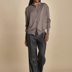 camicia over in lana merino MIL LAU20 E14043 SIGARO milaura 