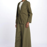 Blazer 1 bottone fluido 5264 21618 750 pomandère 
