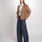 caban doppiopetto foderata in pelle scamosciata SOSPIRO 2615441011600 001 weekend maxmara 