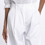 Pantalone BILLIE pinces over BILLIE 3111 WHITE the latest 