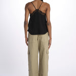 Christy cdc perm top spallina sottile PWGCP0702F NOIR zadig & voltaire 
