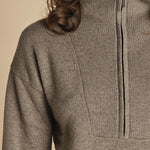 maglia mezza zip MIL14 25831 CUMINO milaura 