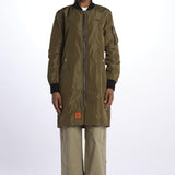 Bomber lungo impermeabile MA105 KHAKI bombers original 