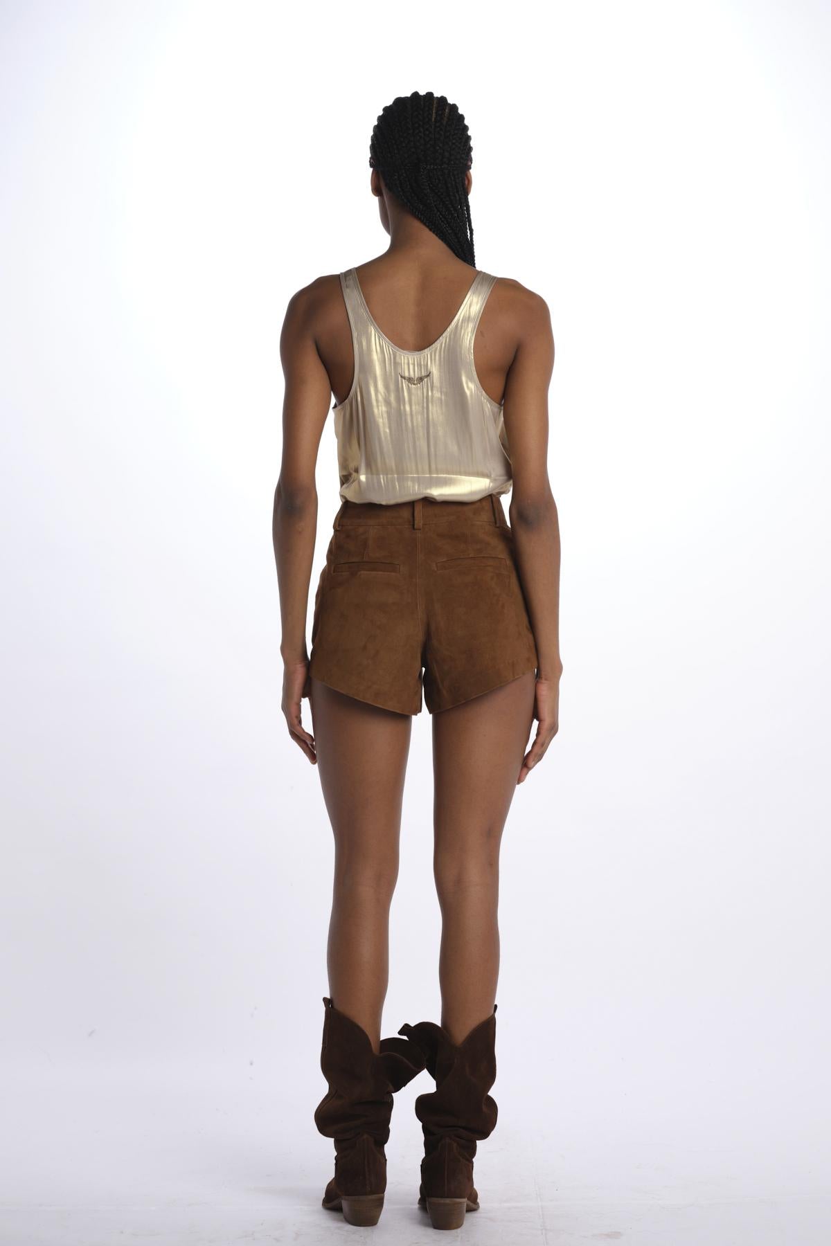 Siddy suede RWBS01028 COGNAC zadig & voltaire 