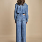 tuta denim BLOOM BLUEJEANS ba&sh 