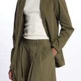 Blazer 1 bottone fluido 5264 21618 750 pomandère 