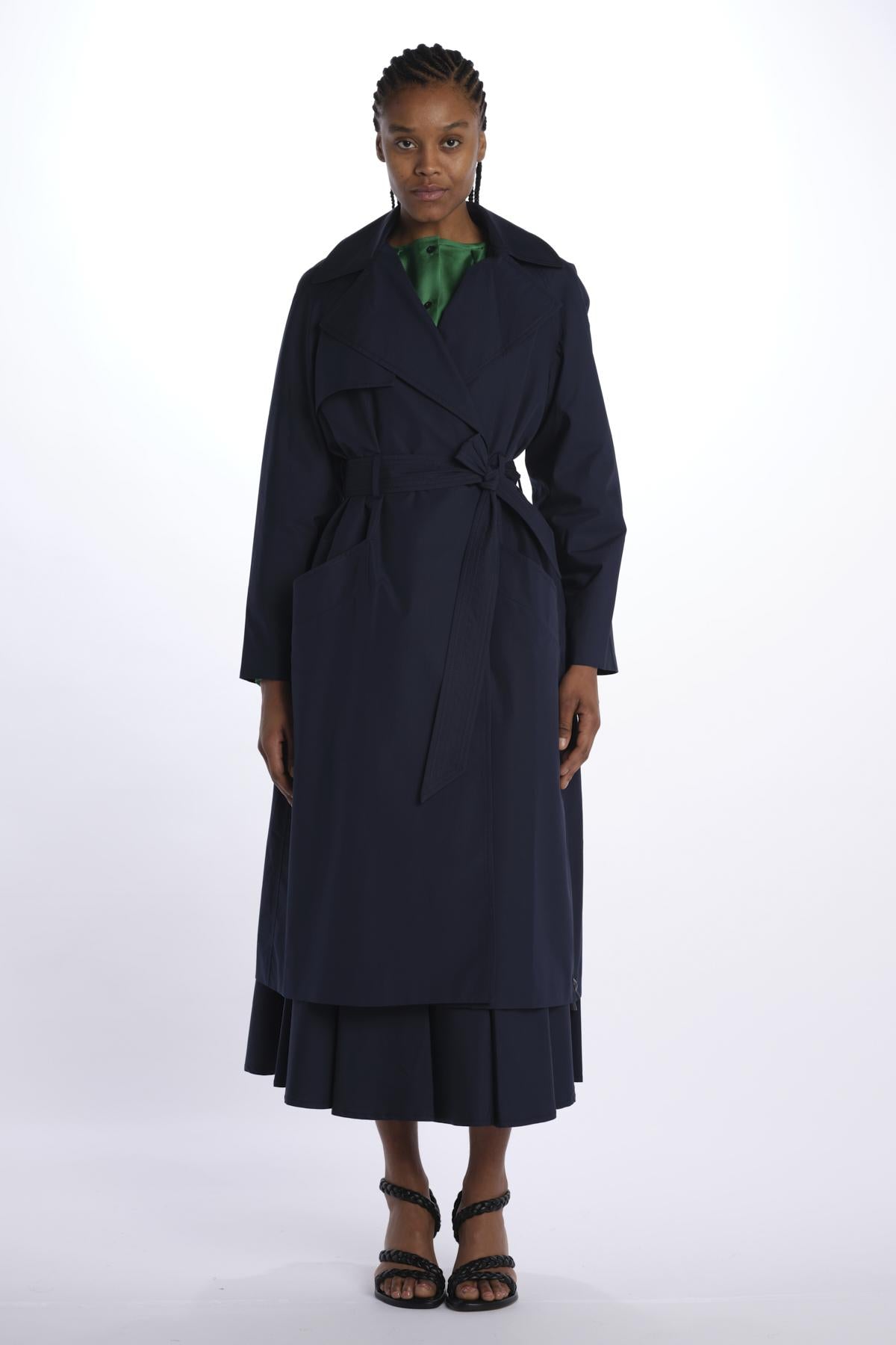 Trench cotone A20M08 NAVY martin grant 