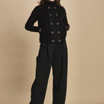 Giubbottino doppiopetto D2300698 NERO milaura 